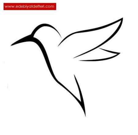 Птицы тату простые