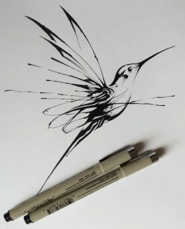 Тату эскизы птицы