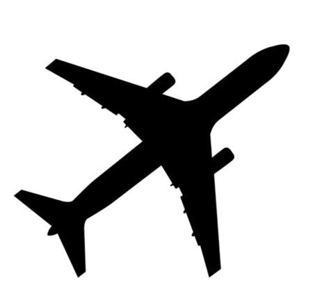 Бумажный самолетик эскиз