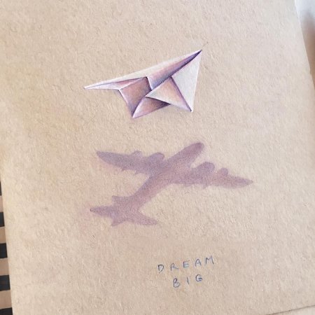 Самолет эскиз