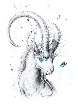 Козерог Capricornus арт