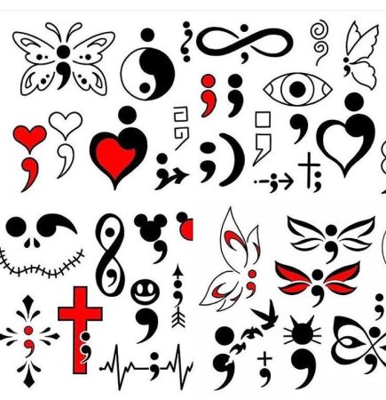 Маленькие рисунки для тату