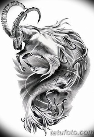 Capricorn Tattoo Телец