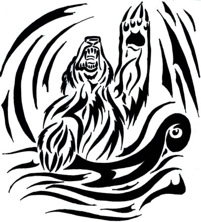 Трайбл медведь