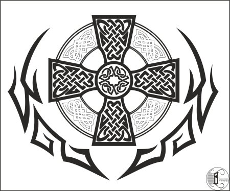 Кельтский оберег тату