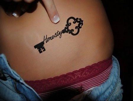 Прикольные тату для девушек