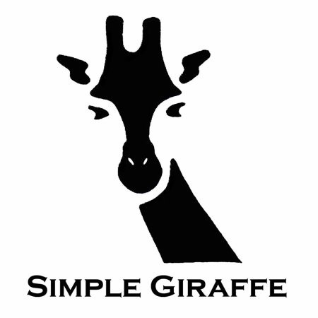 Голова жирафа силуэт