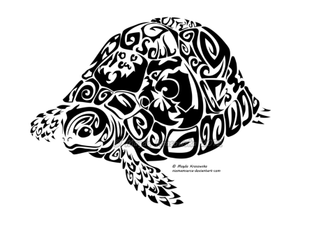 Черепаха орнамент