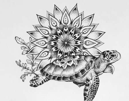 Маори Полинезия черепаха