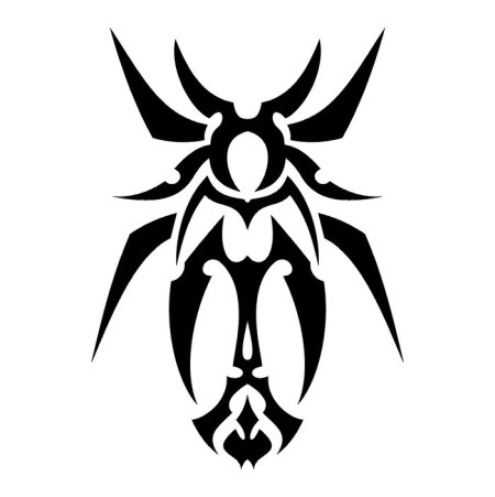 Тату для мальчиков черно белые