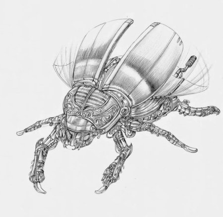 Скарабей стимпанк