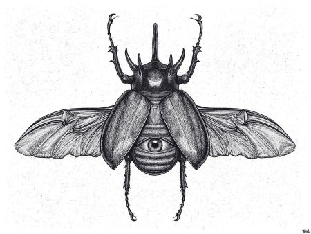 Хрущ Жук тату