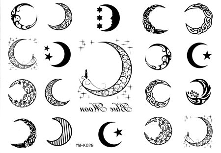 Полумесяц эскиз