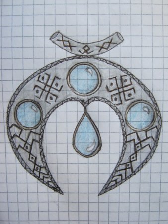 Лунница оберег тату эскизы