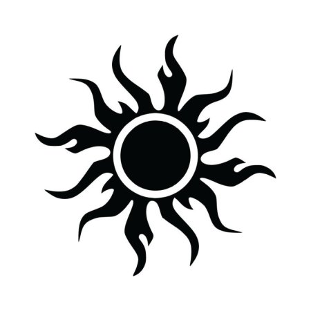 Тату солнце эскизы