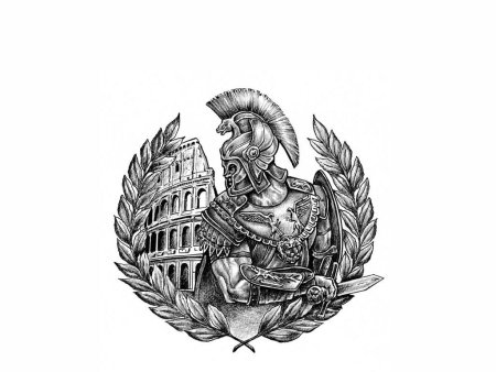 SPQR Татуировка Гладиатор