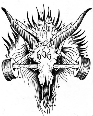 Тату 666 эскизы