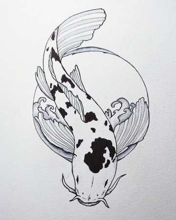 Маска Ханья блэкворк