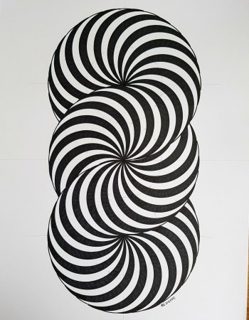 Оптические иллюзии орнамент