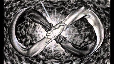 Бесконечность тату эскиз