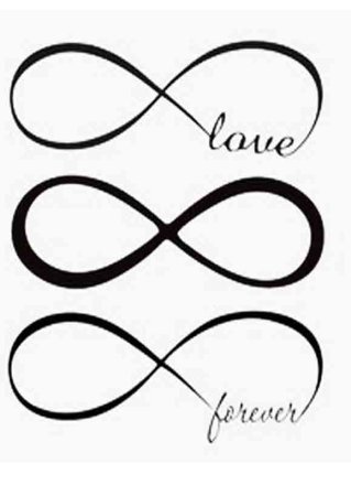 Тату бесконечность эскизы для девушек