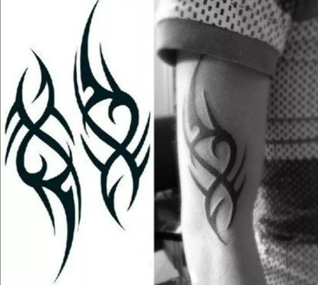 Тату на предплечье мужские небольшие простые