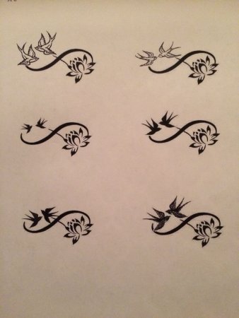 Тату на запястье