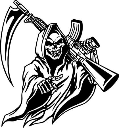Grim Reaper Стикеры
