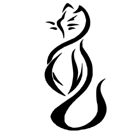 Тату кошка эскизы для девушек