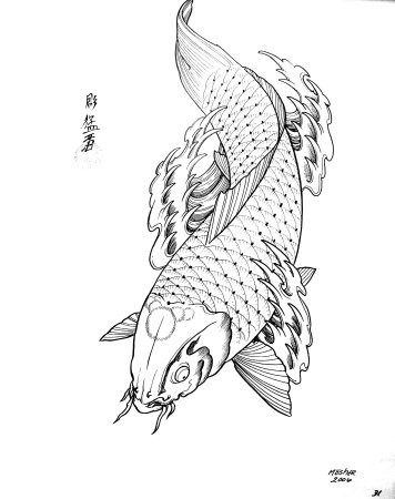 Карпы кои Хаяо Миядзаки