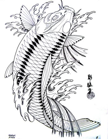 Японский Карп символ