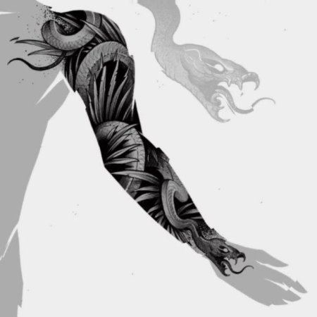 Тату рукав для мужчин эскизы