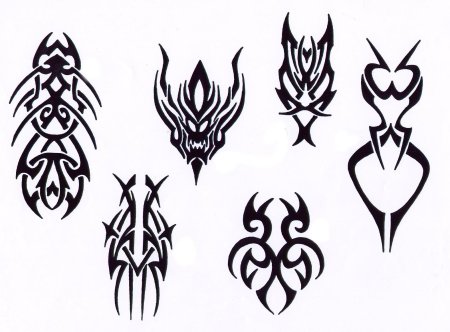 Тату ручкой для мальчиков легкие