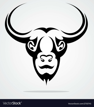 Буйвол стилизация