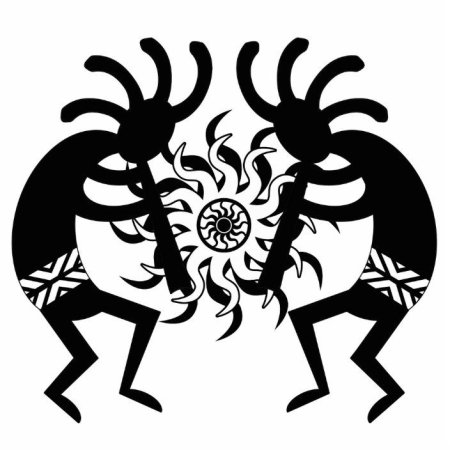 Индейские тату Кокопелли