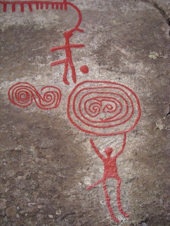 Тату петроглифы