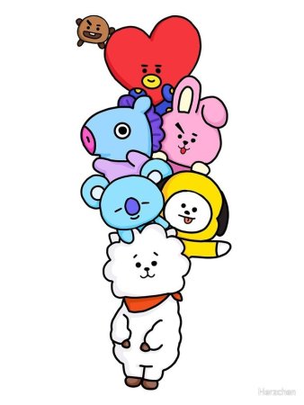 Персонажи БТС bt21