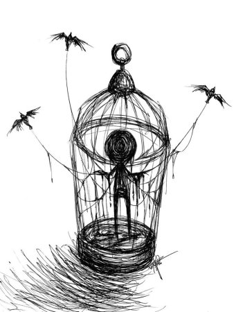 Депрессивные рисунки