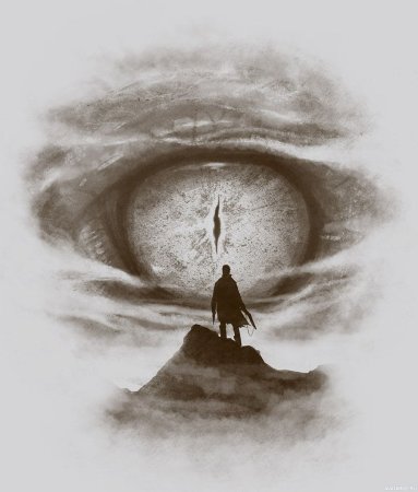 Уходящий человек арт