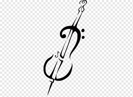 Стилизованная скрипка