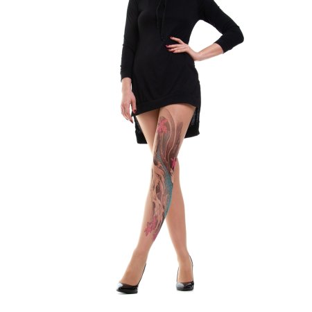 Колготки с тату