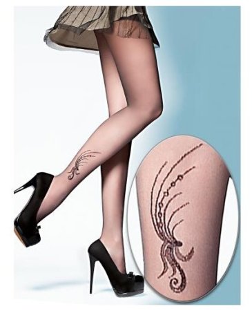 Колготки с рисунком