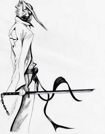 Тату Ичиго Куросаки банкай