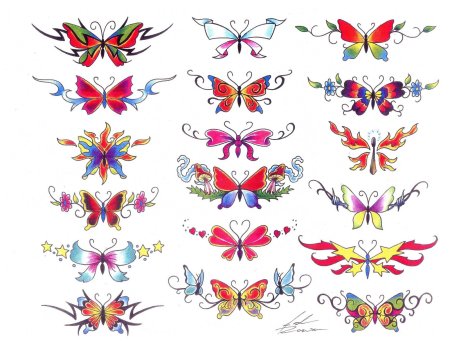 Татуировки детские рисунки