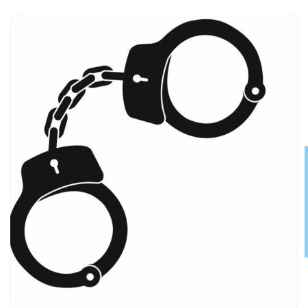 Наручники стикер