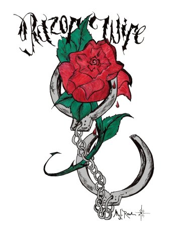 Наручники эскиз тату