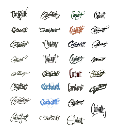 Эскизы татуировок надписи