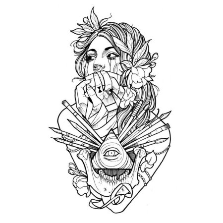 Тату эскизы