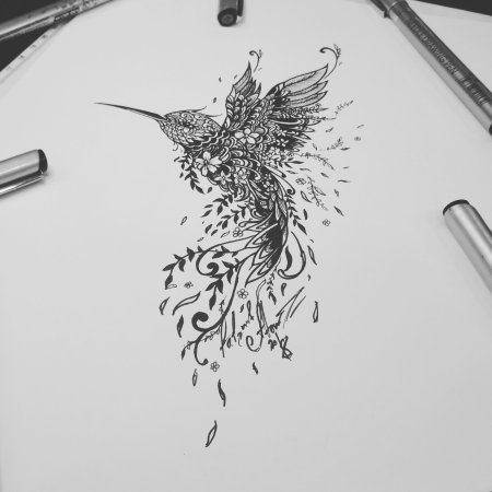 Необычные эсэскизы тату