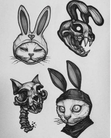 Прикольные тату эскизы